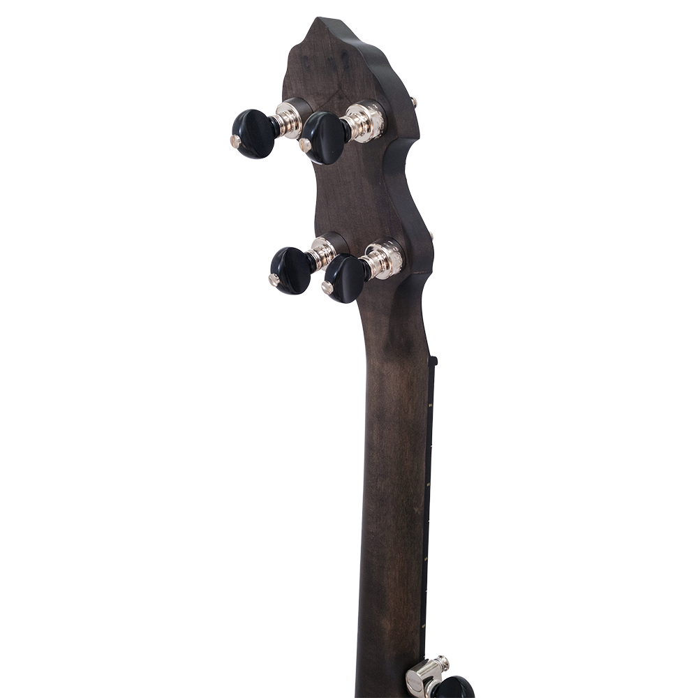 Deering Vega Avett Star Signature Banjo - rear peghead