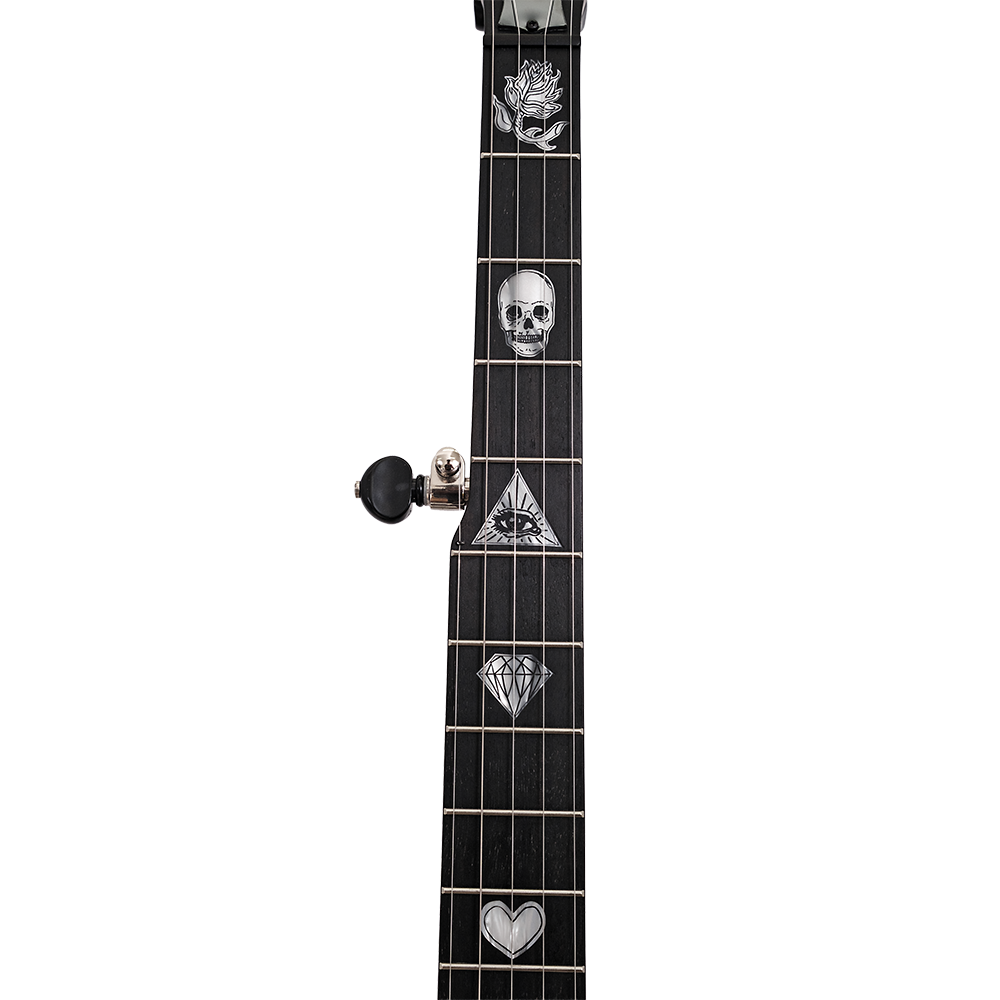 Deering Scott Avett Truth Signature Banjo - fingerboard detail