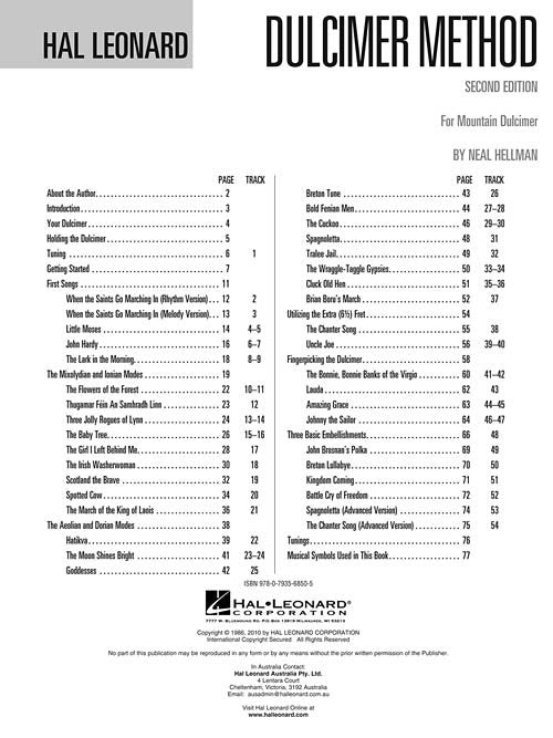Dulcimer Method (HL00697230)