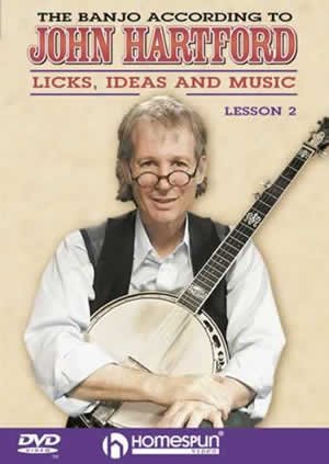 Homespun The Banjo According to John Hartford Lesson DVD 2 (DLHATBJ22)