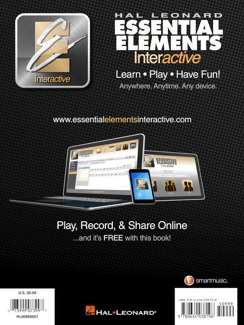 Essential Elements for Strings Cello Book 1 (HL00868051)