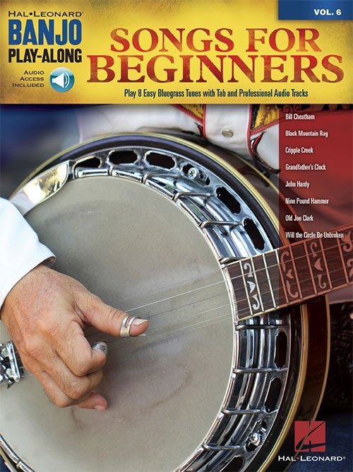 Banjo Play-Along SONGS FOR BEGGINNERS V.6 BK/CD (HL00139751)