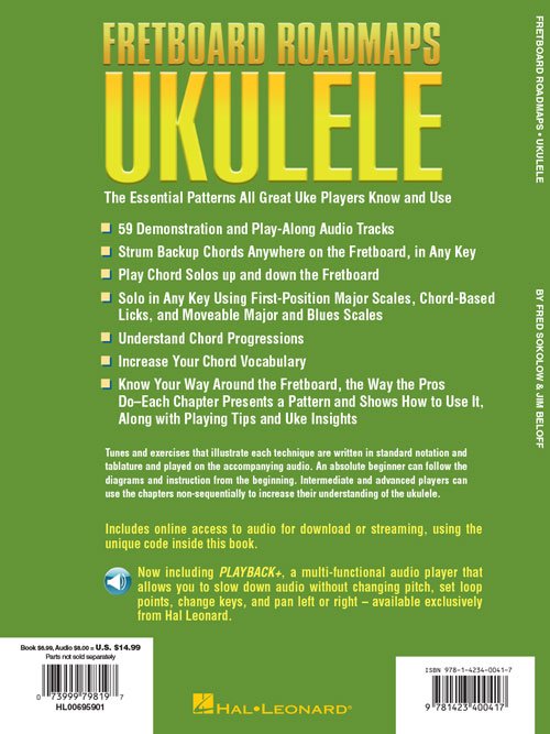 (NR) Fretboard Roadmaps Ukulele (HL00695901)