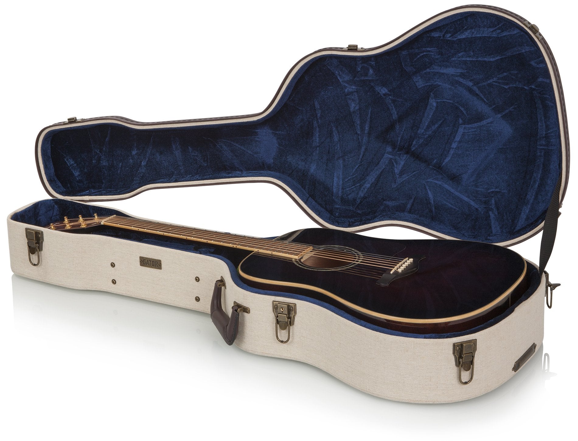 Gator Journeyman Dreadnaught Acoustic Deluxe Wood Case