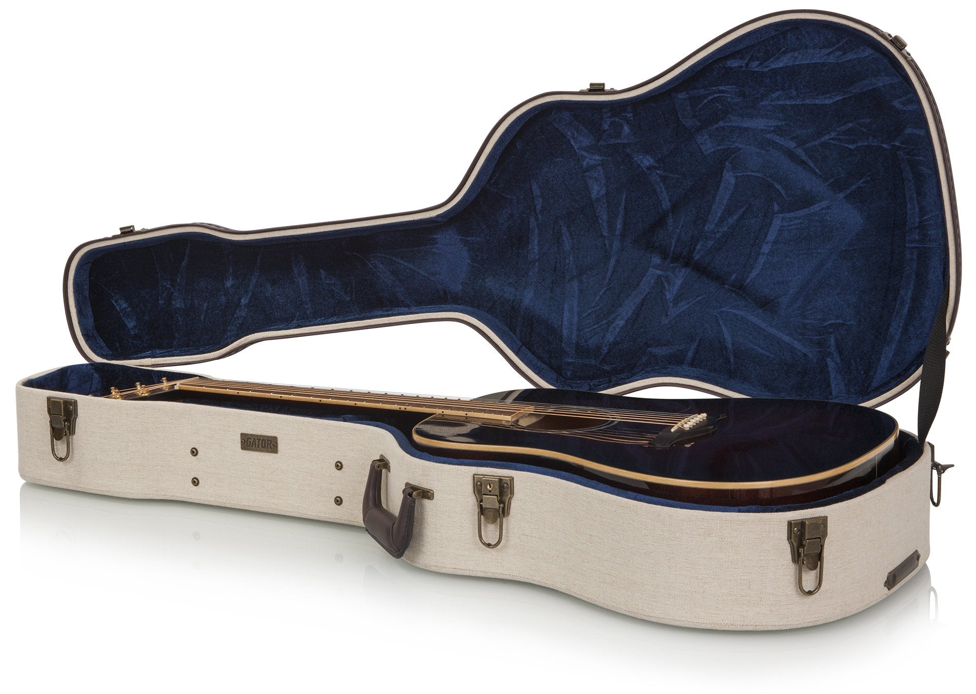 Gator Journeyman Dreadnaught Acoustic Deluxe Wood Case