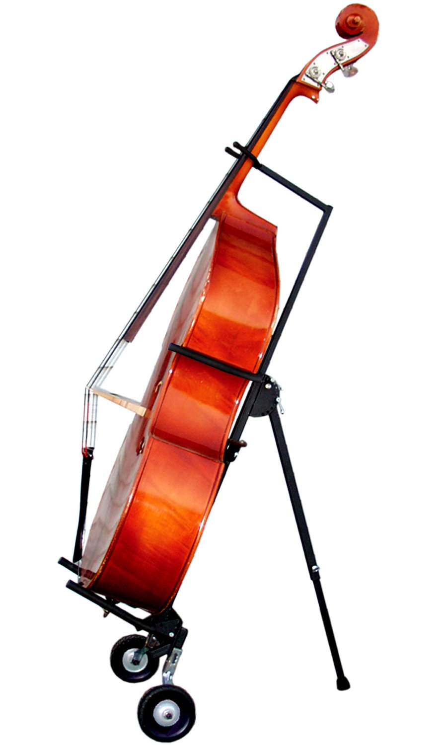 String Swing Upright Bass Floor Stand with Wheels (BHH101)
