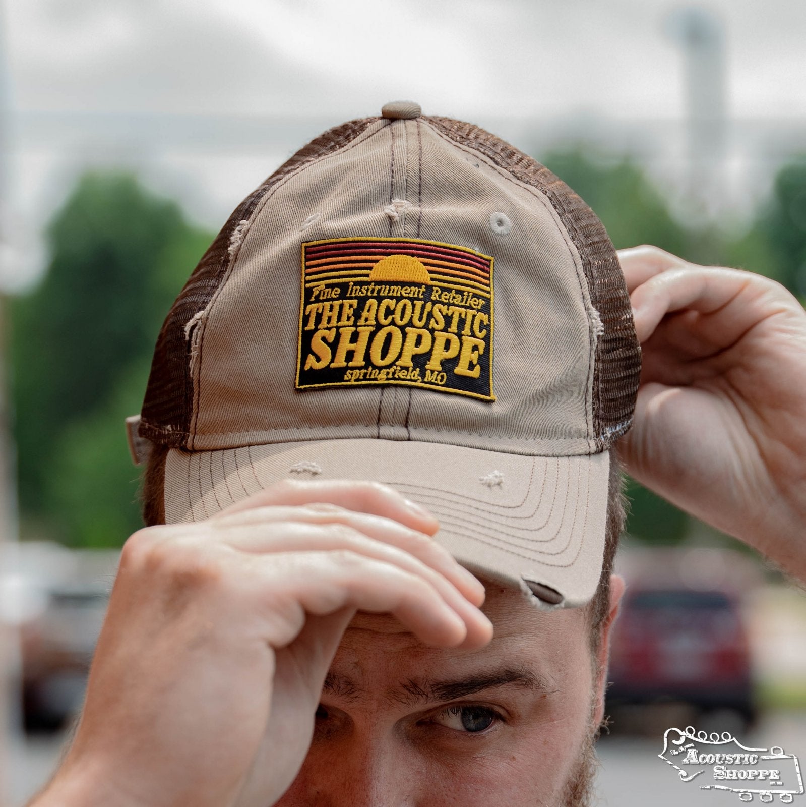 Acoustic Shoppe Patch Cap Light Brown / Tan Patch