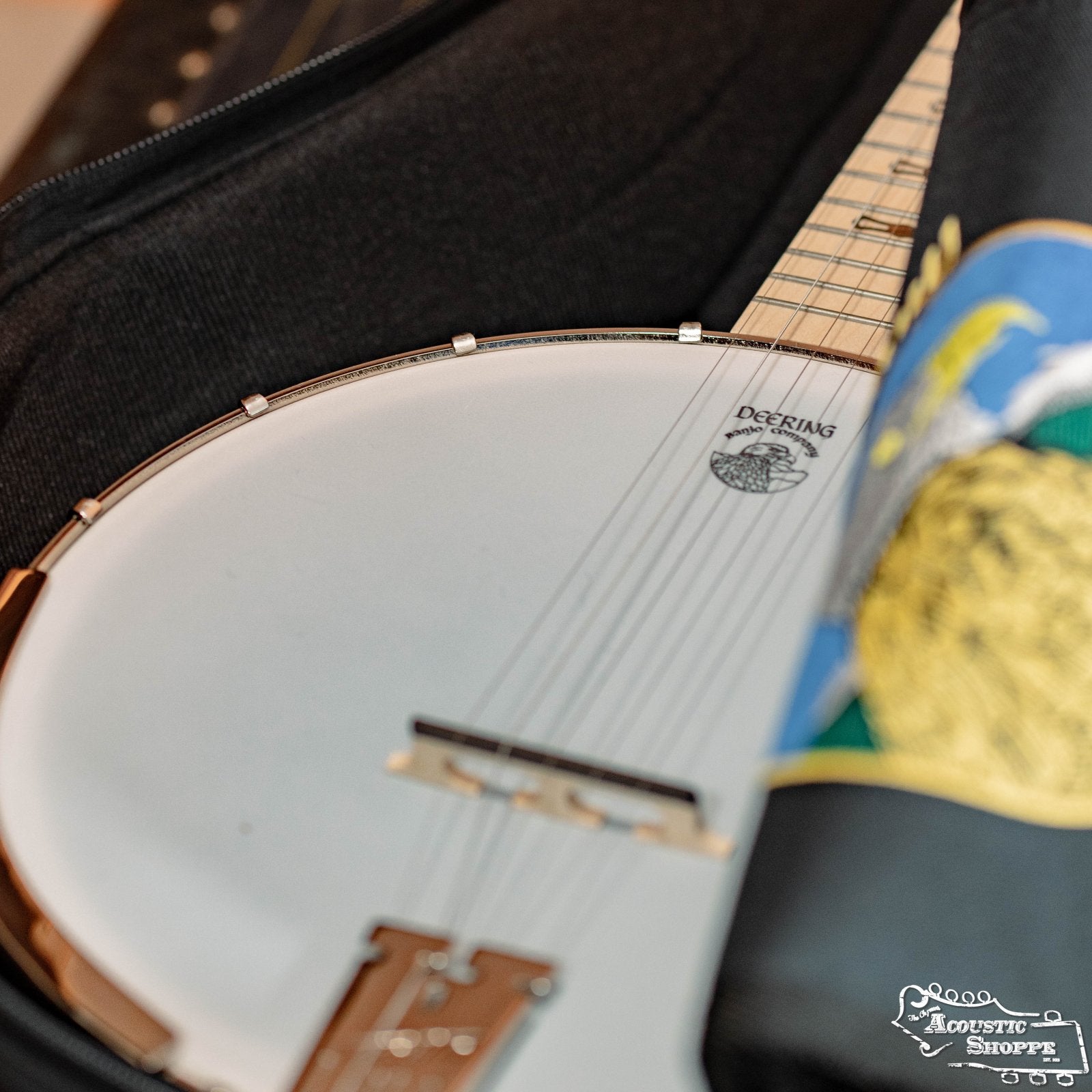 Deering Padded "Vintage Eagle" Resonator Banjo Gig Bag
