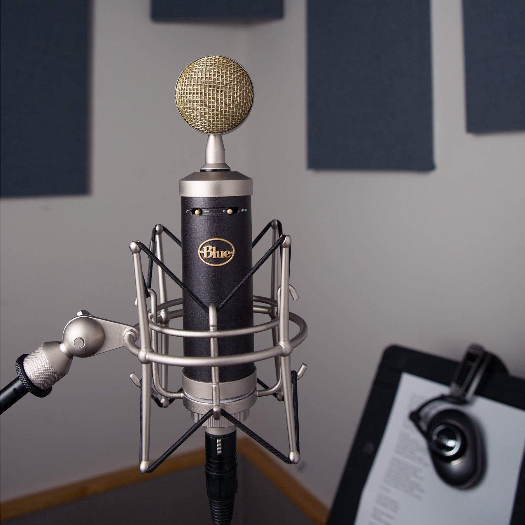 Blue "Baby Bottle" SL Mic