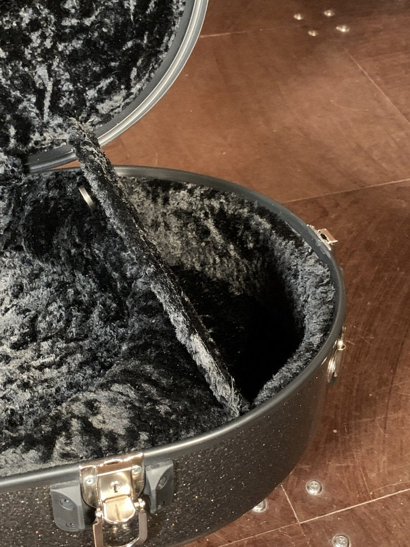 Calton Mandolin Deluxe, F Style, Smooth Glitter Finish: Fool's Gold Exterior/Black Interior