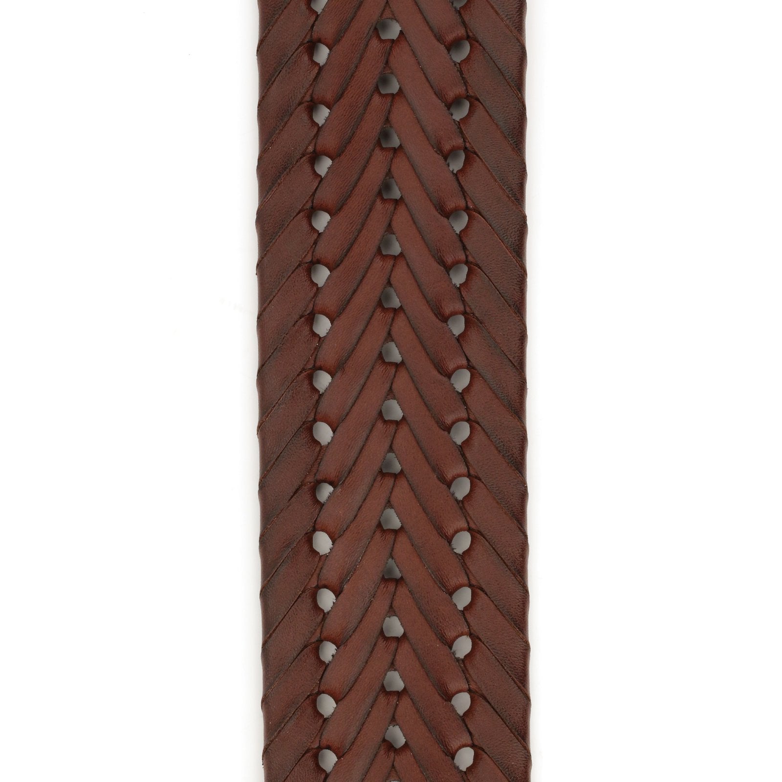D'Addario/Planet Waves Braided Leather Guitar Strap L25S1501