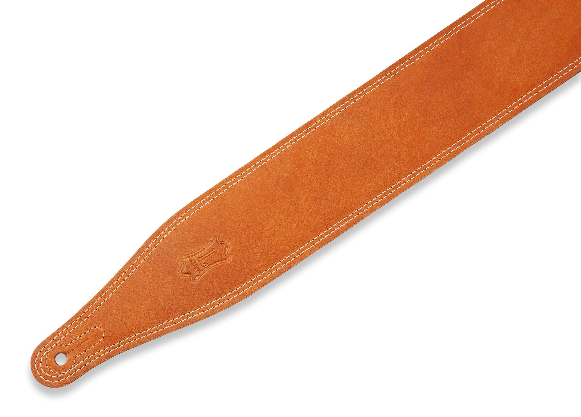 Levy's Butter Double Stitch Guitar Strap - Tan (M17BDS-TAN)