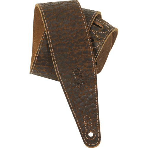 Levy's Veg Tan Leather Guitar Strap - MD317JAD-DBR (DISCONTINUED)