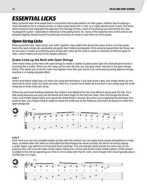 PLYLKE PLAY LIKE CHET ATKINS (HL121952)