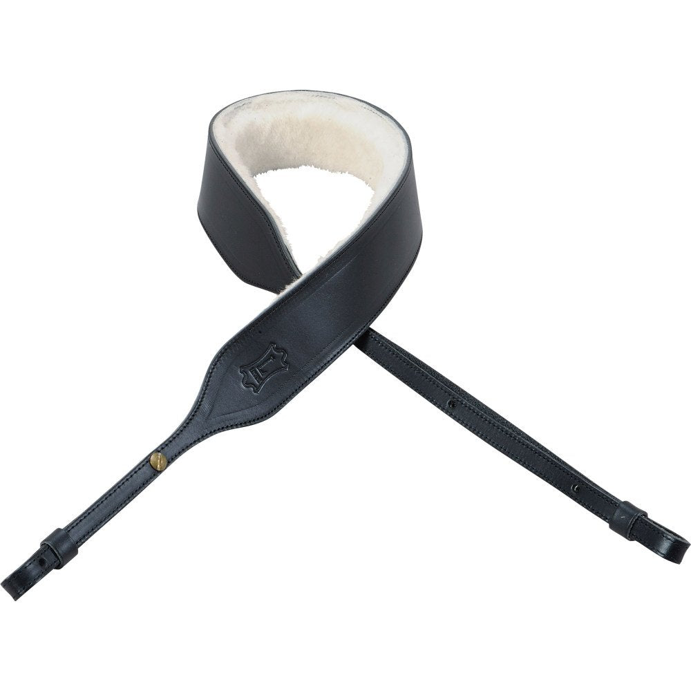 Levy's Leather Banjo Strap - Black (PMB32-BLK)