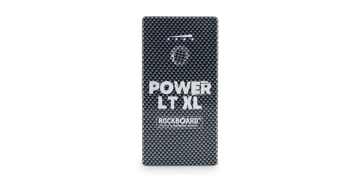 RockBoard Power LT XL (Carbon) - Rechargeable Effects Pedal + Mobile Power Bank