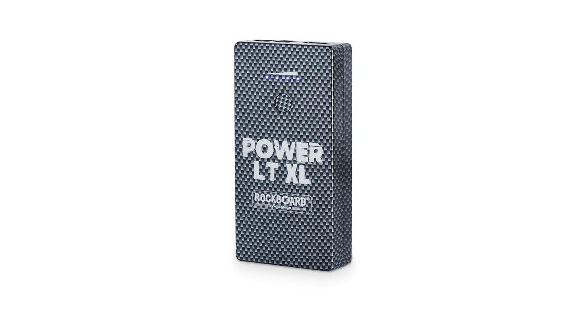 RockBoard Power LT XL (Carbon) - Rechargeable Effects Pedal + Mobile Power Bank