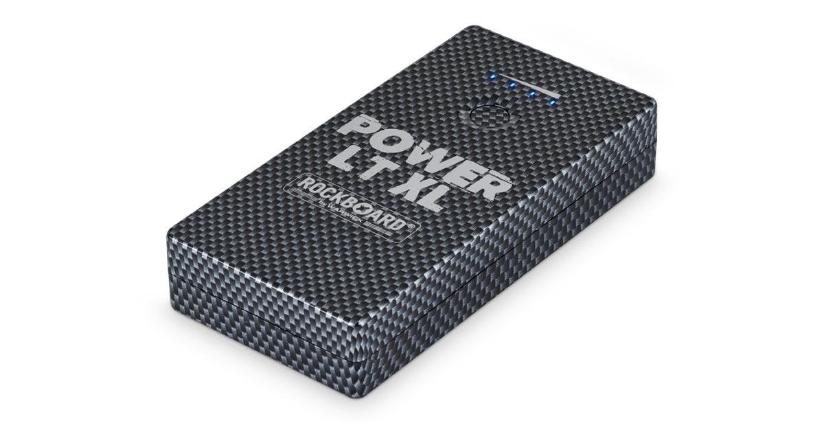 RockBoard Power LT XL (Carbon) - Rechargeable Effects Pedal + Mobile Power Bank
