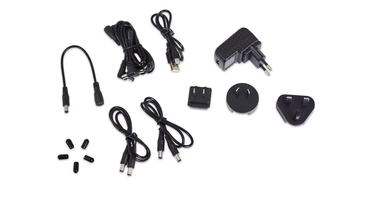 RockBoard Power LT XL (Carbon) - Rechargeable Effects Pedal + Mobile Power Bank