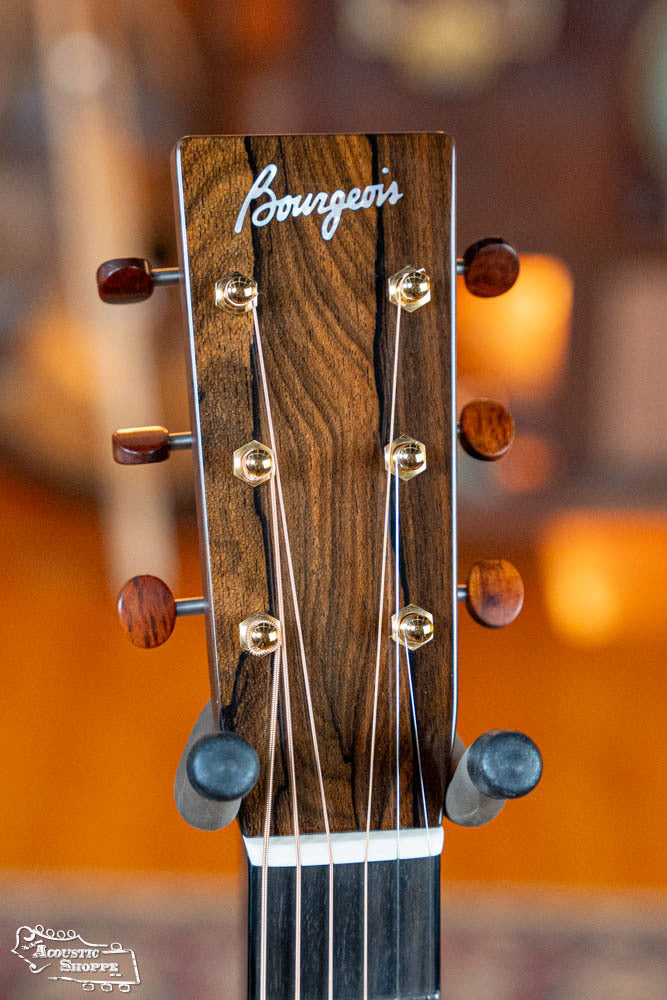 *Dread-Not Certified Floor Model* Bourgeois *Custom* Large Soundhole Signature OM Adirondack/Perfect Quarter-Sawn Madagascar Rosewood LSDBS-OM Acoustic Guitar #0422