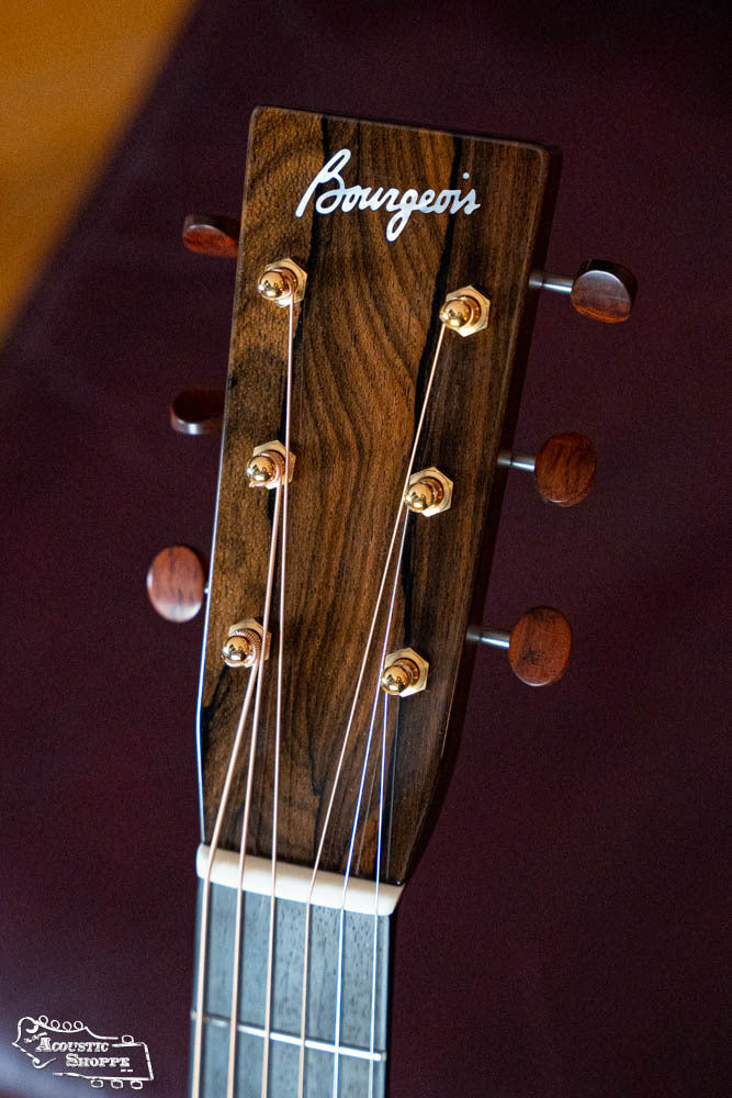 *Dread-Not Certified Floor Model* Bourgeois *Custom* Large Soundhole Signature OM Adirondack/Perfect Quarter-Sawn Madagascar Rosewood LSDBS-OM Acoustic Guitar #0422