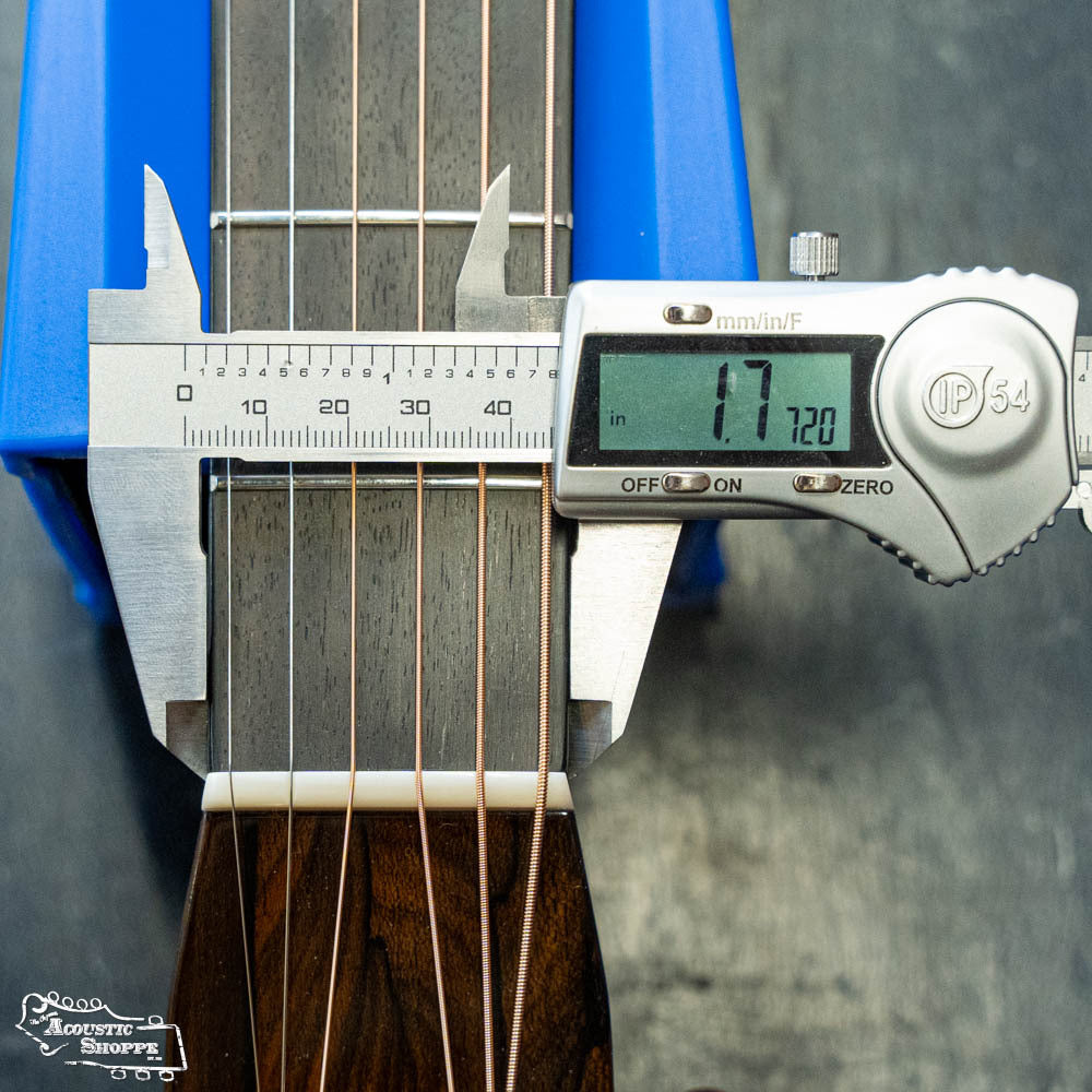 *Dread-Not Certified Floor Model* Bourgeois *Custom* Large Soundhole Signature OM Adirondack/Perfect Quarter-Sawn Madagascar Rosewood LSDBS-OM Acoustic Guitar #0422