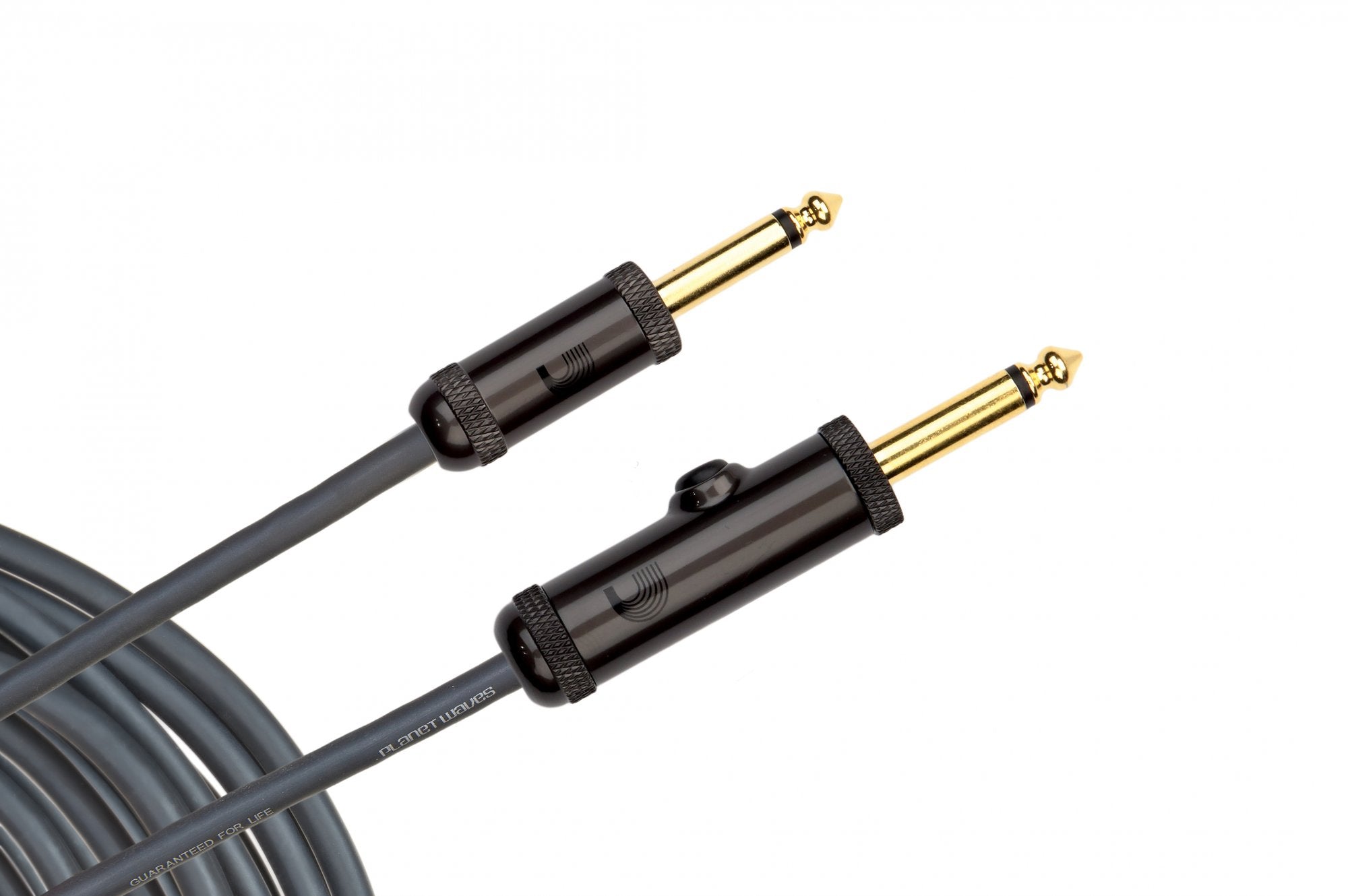 D'Addario Circuit Breaker Instrument Cable 15 feet PW-AG-15