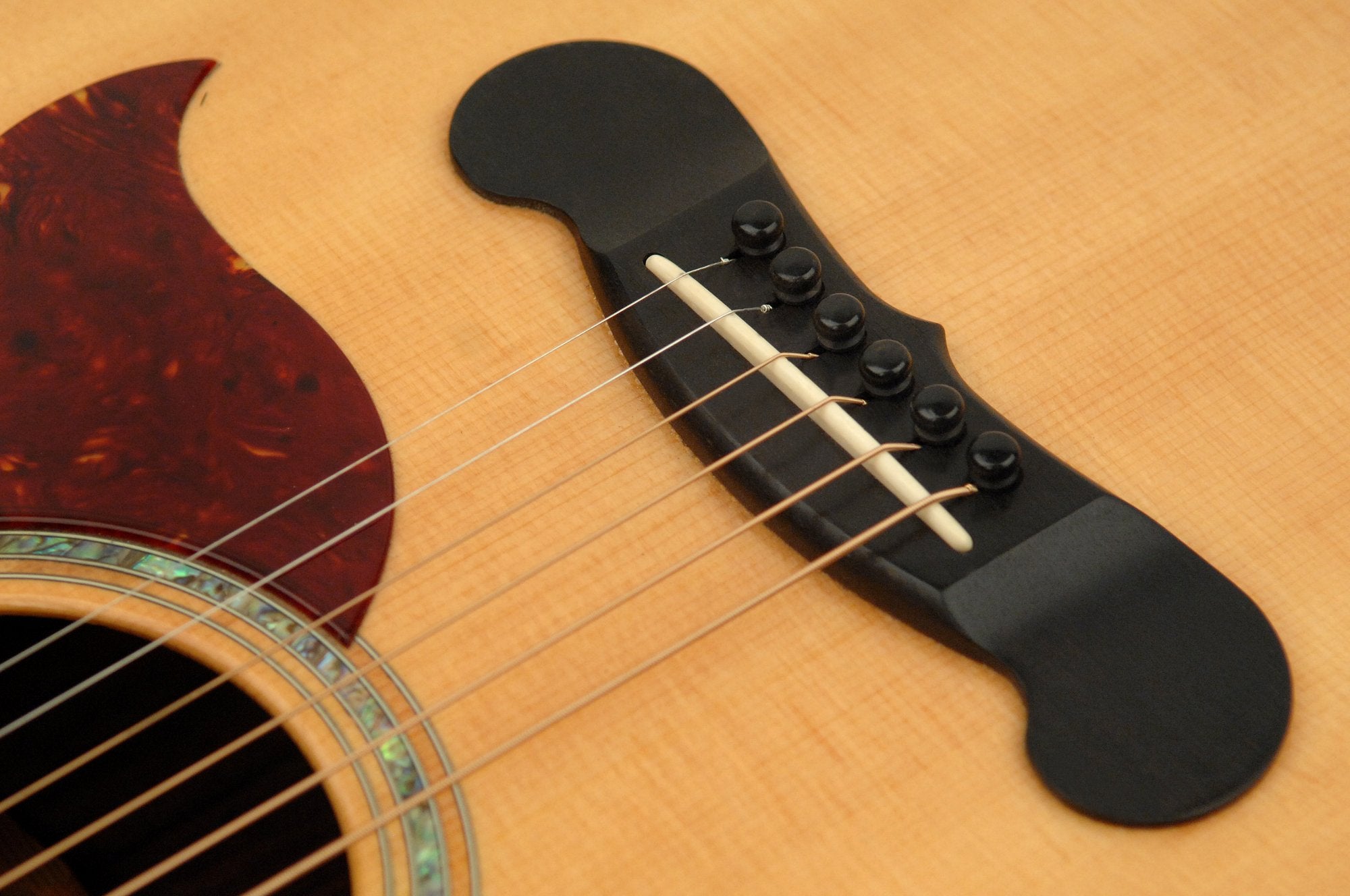Ebony Bridge Pins with End Pin Set Ebony PWPS1