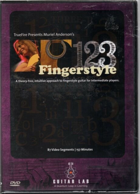Muriel Anderson 123 Fingerstyle DVD for Guitar