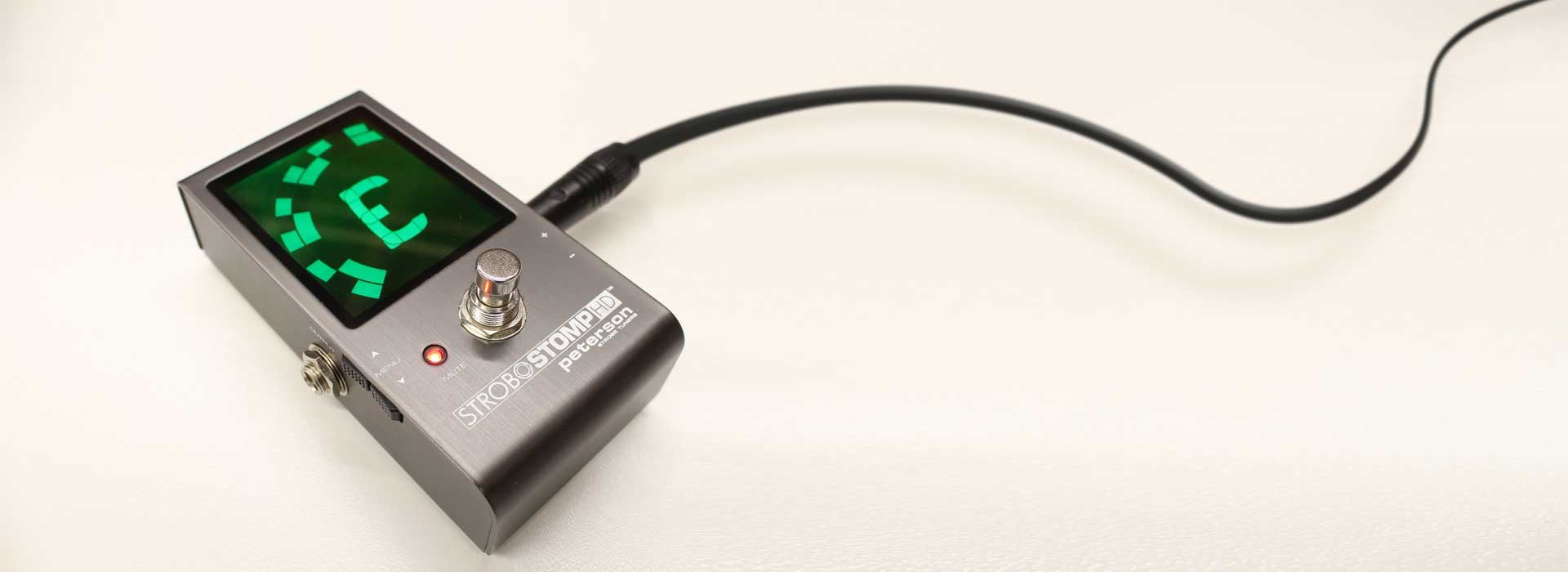 Peterson StroboStomp HD - High Definition Strobe Tuner Pedal