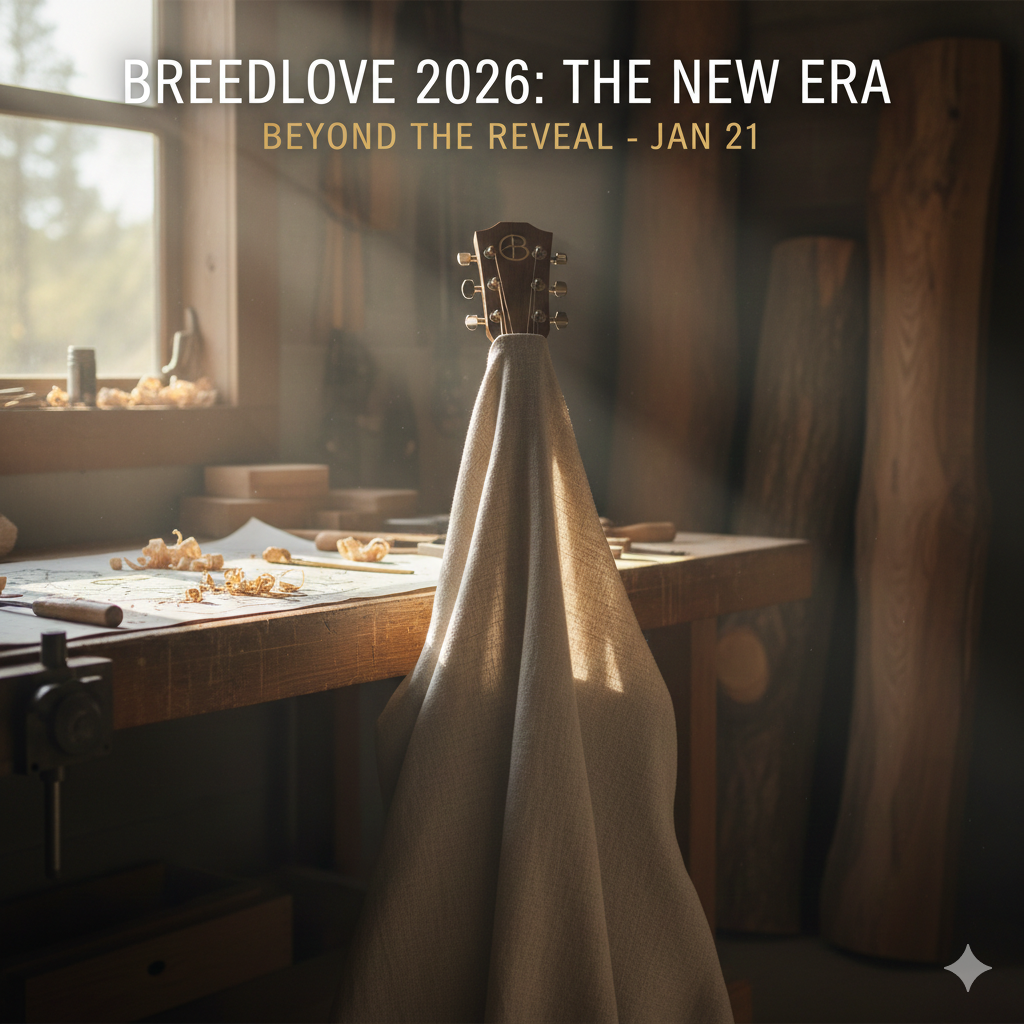 Breedlove Guitars NAMM 2026 Collection