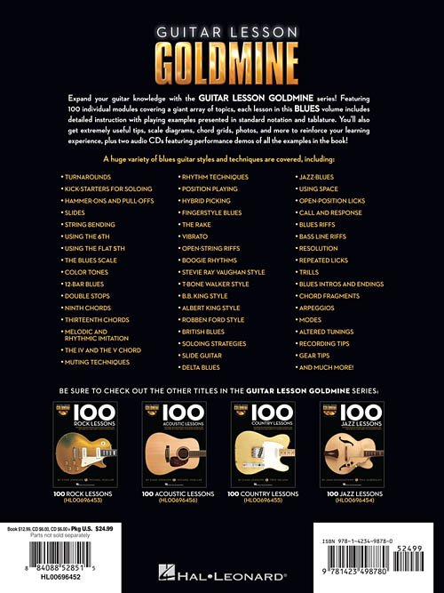 100 Blues Lessons (HL00696452)