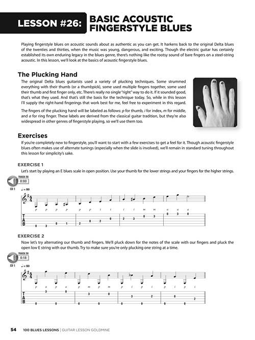 100 Blues Lessons (HL00696452)