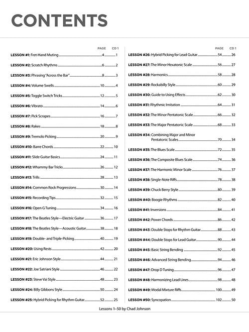 100 Rock Lessons (HL00696453)