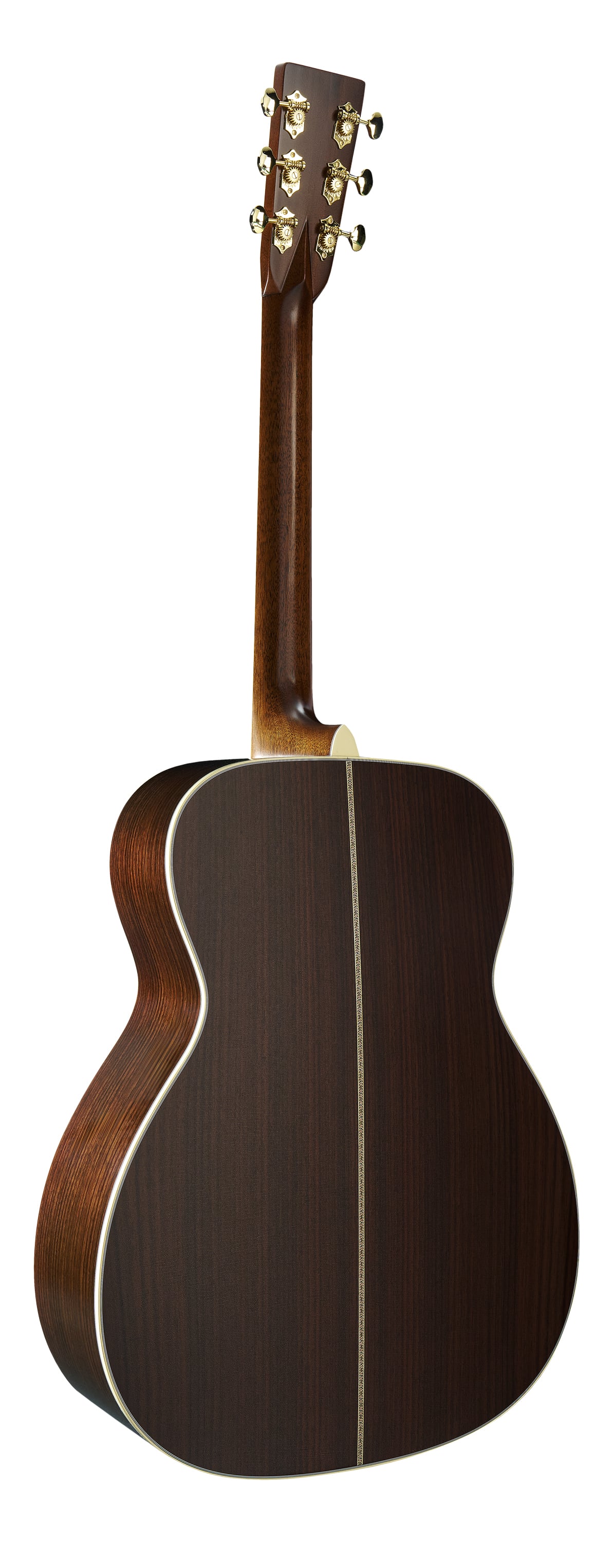 Martin J-40 Jumbo Acoustic Guitar back — manufacturer photo, representative example only
