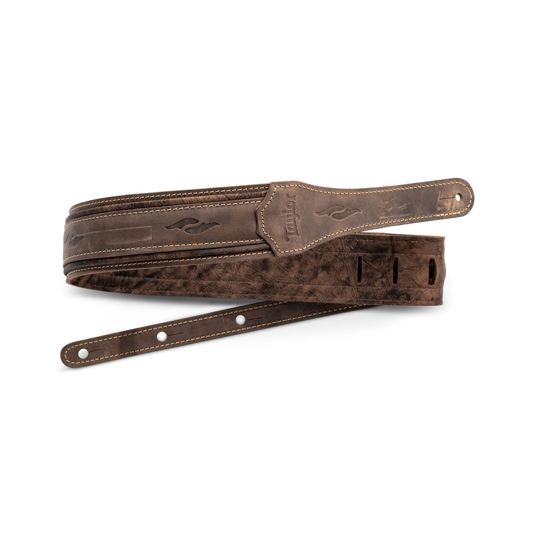 Taylor Element Strap, Distressed Leather, Dark Brown