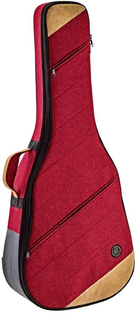 Ortega OSOCADN-BX Dreadnought Guitar Soft Case in Bordeaux Wine