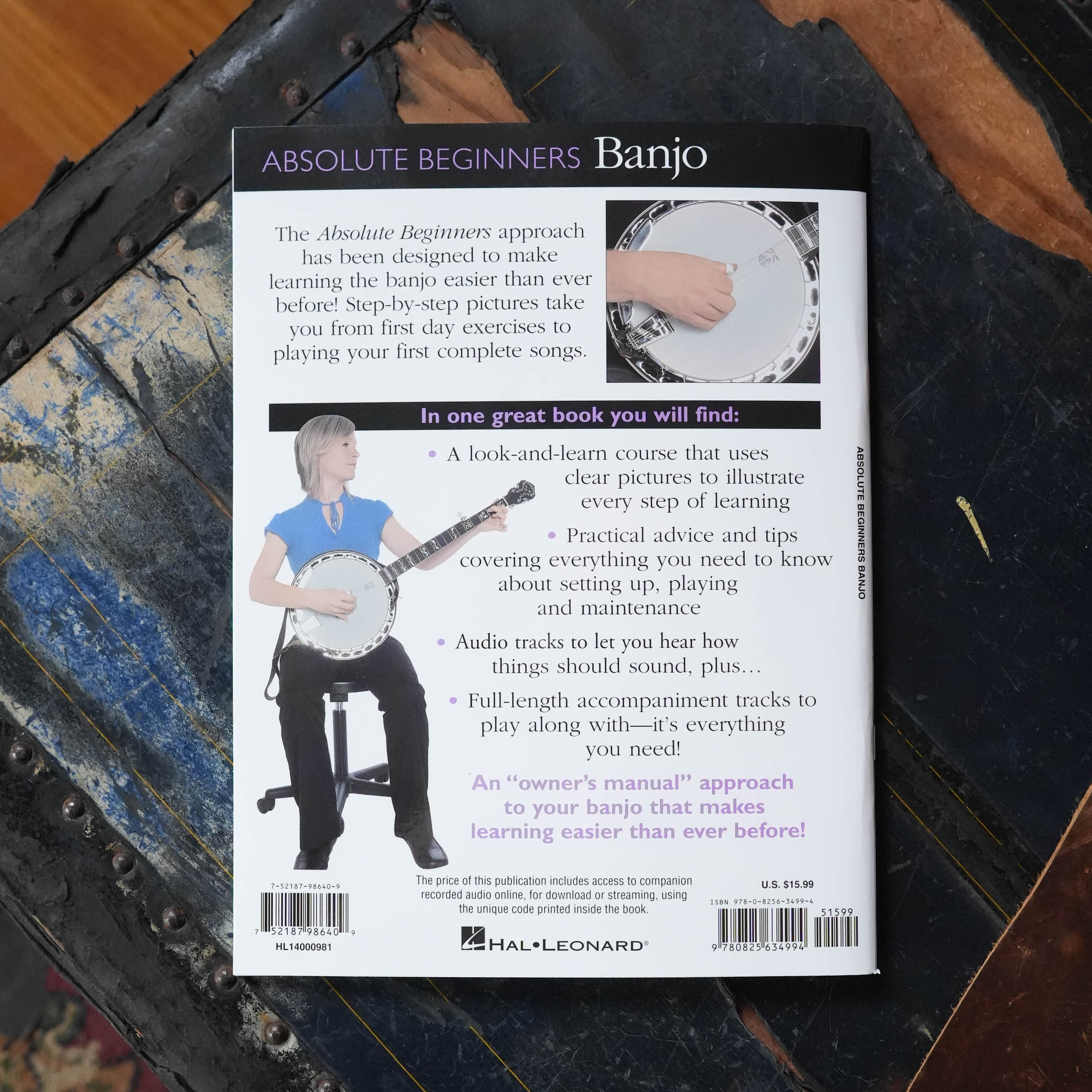 Absolute Beginners – Banjo The Complete Picture Guide to Playing the Banjo By Bill Evans