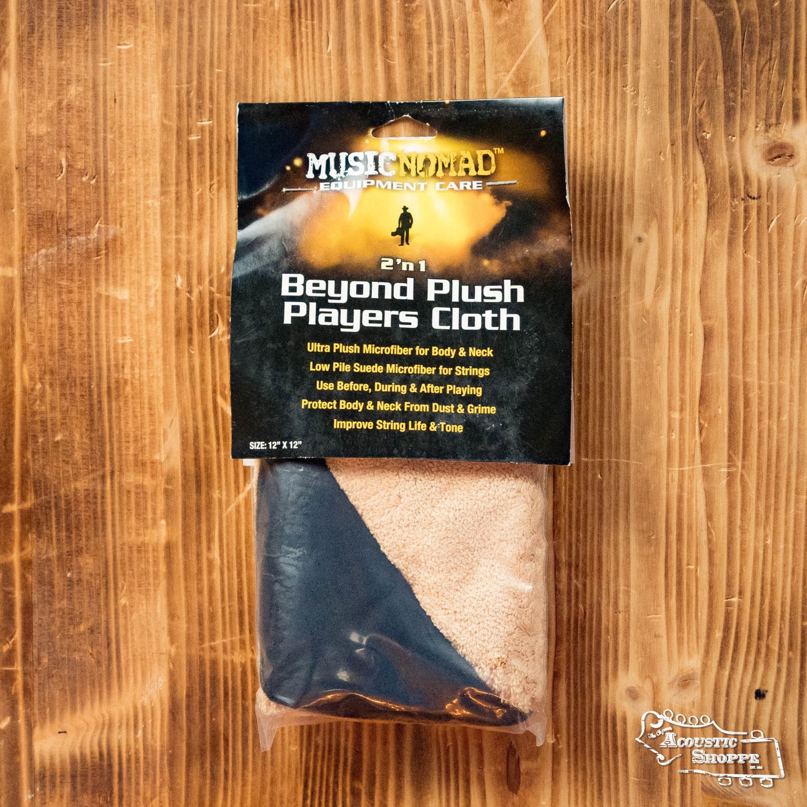 Music Nomad MN241 Beyond Plush Players Cloth 2 'n 1