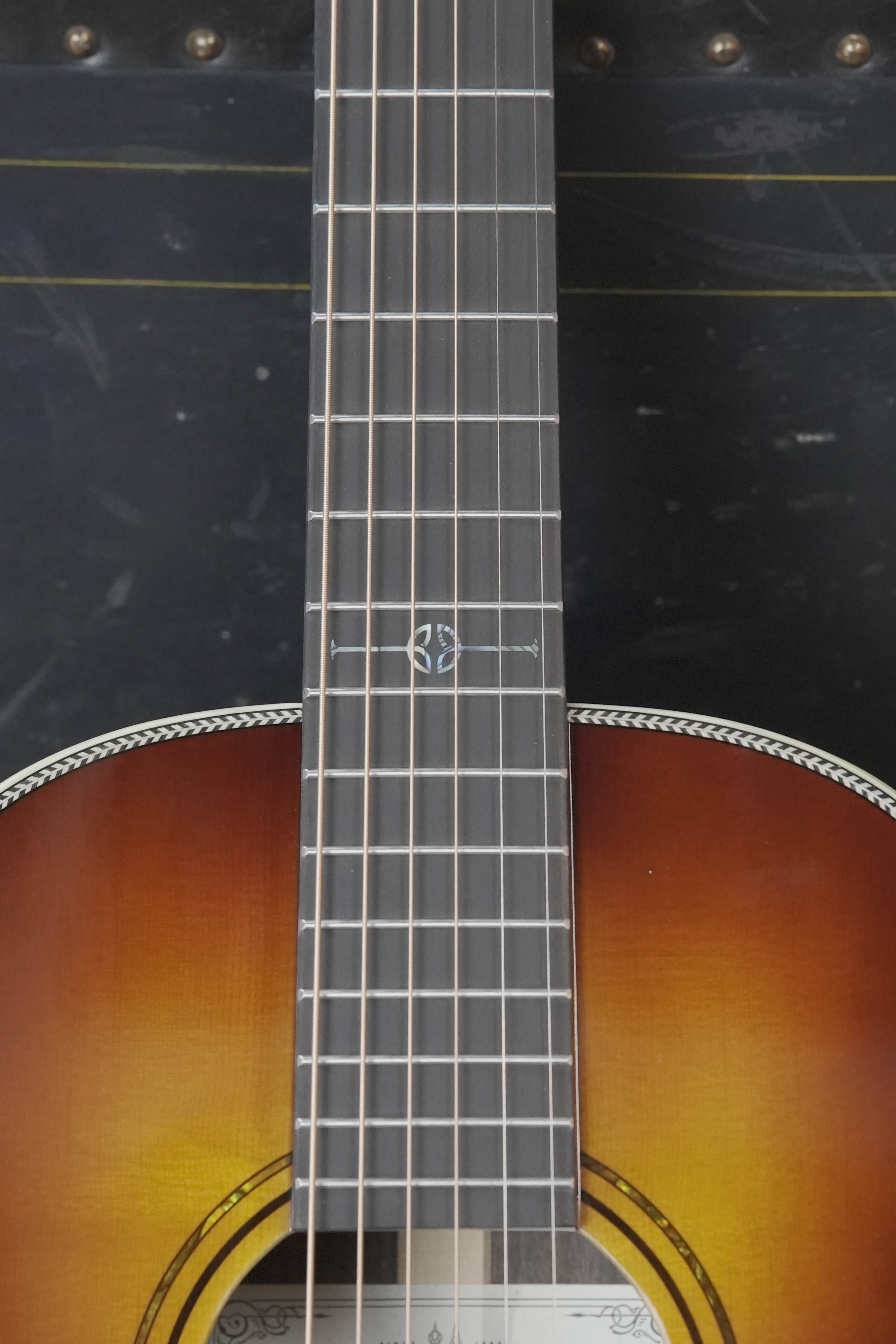 Alvarez Laureate LP70e Herringbone Sunset Sitka/East Indian Rosewood Parlor Guitar w/LR Baggs HiFi Pickup #1455