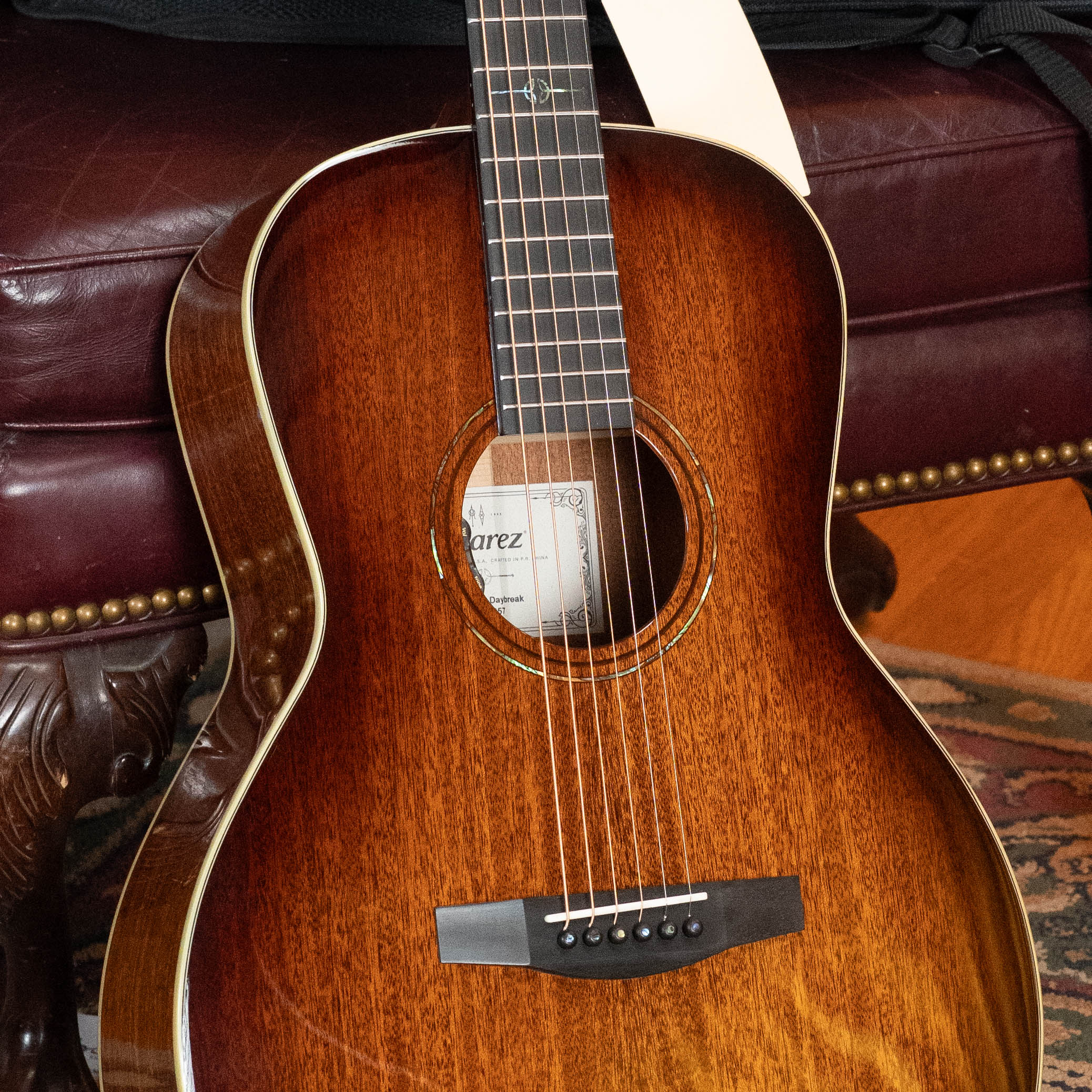 Alvarez Laureate Series LT66e Daybreak All Mahogany OOO Guitar w/LR Baggs Hifi Pickup #2057