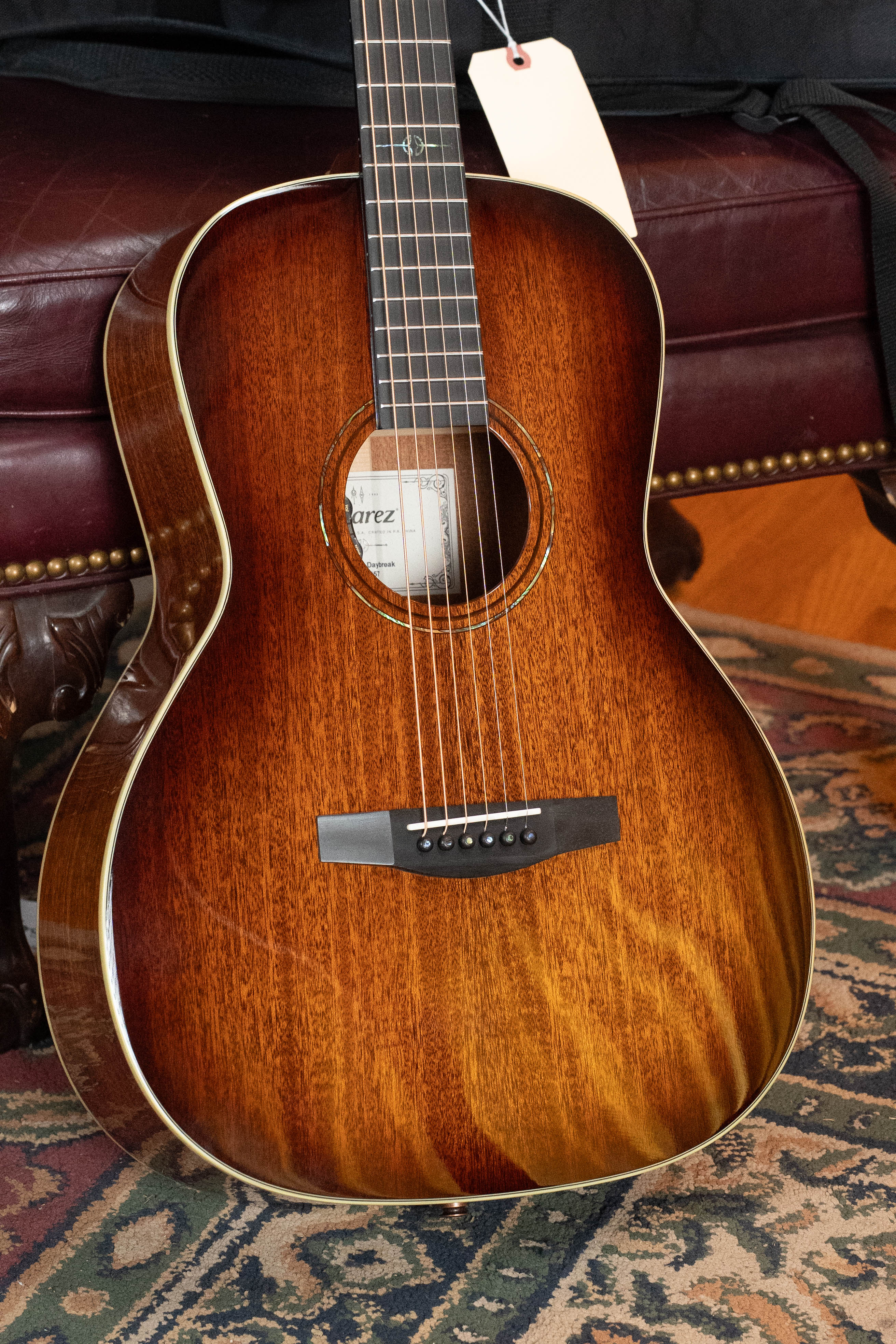 Alvarez Laureate Series LT66e Daybreak All Mahogany OOO Guitar w/LR Baggs Hifi Pickup #2057