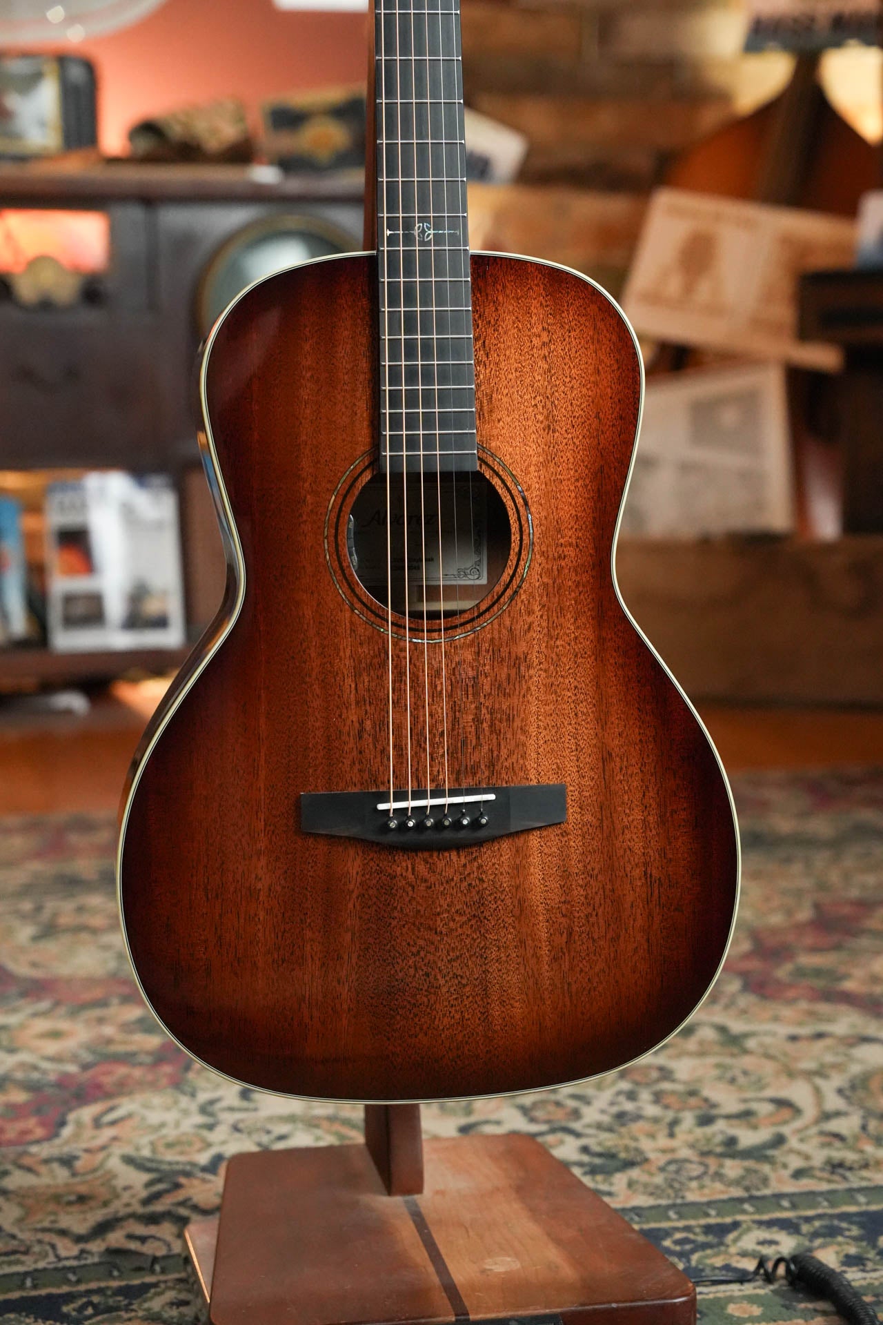 Alvarez Laureate Series LT66e Daybreak All Mahogany OOO Guitar w/LR Baggs Hifi Pickup #0045