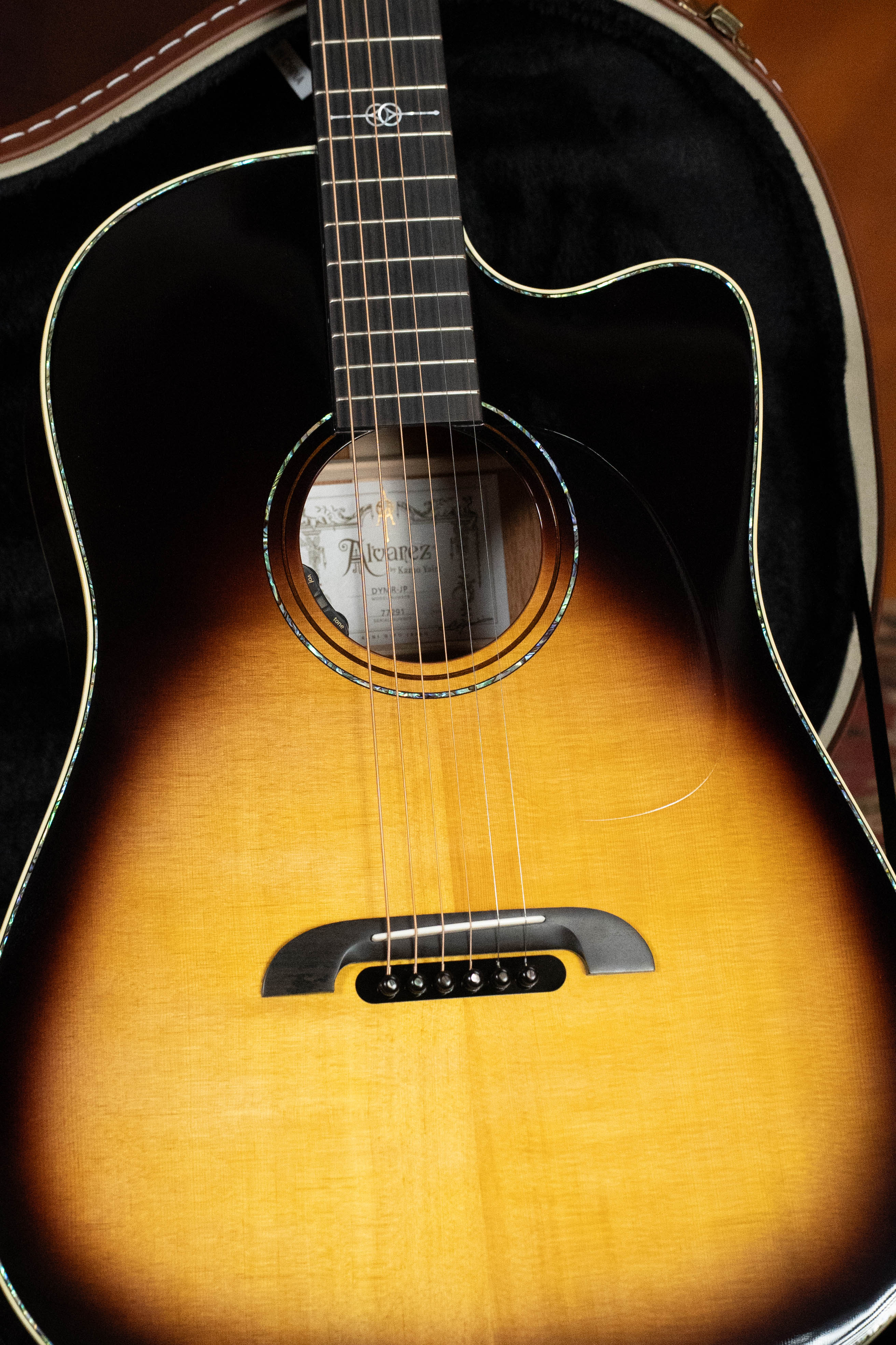 Alvarez Masterworks JP Cormier Signature Slope Shoulder 12th Fret Dreadnought w/Cutaway #7291