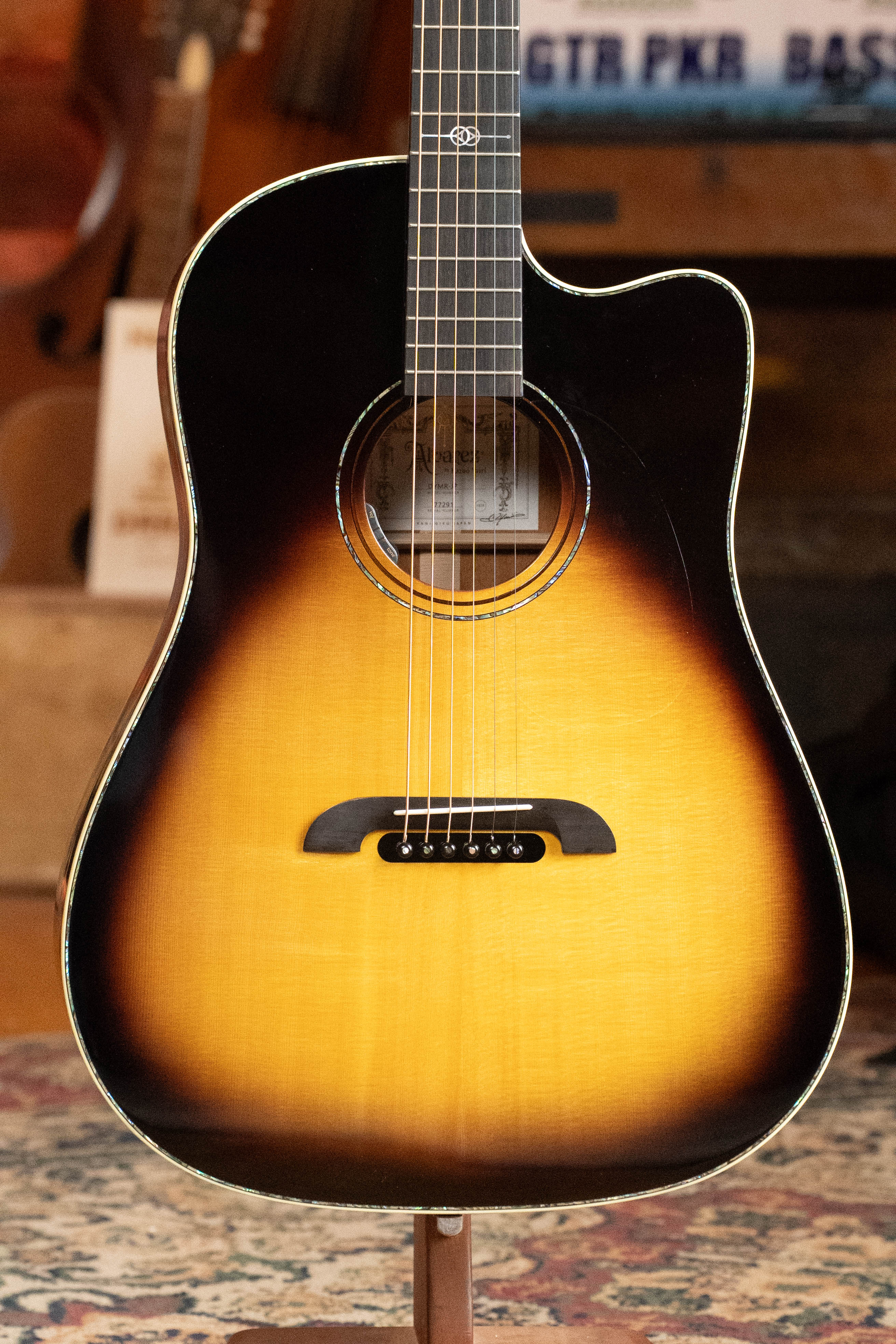 Alvarez Masterworks JP Cormier Signature Slope Shoulder 12th Fret Dreadnought w/Cutaway #7291