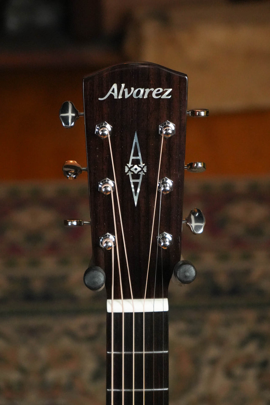 Alvarez Masterworks Series MD60 Herringbone Sitka/African Mahogany Dreadnought Acoustic Guitar #2085