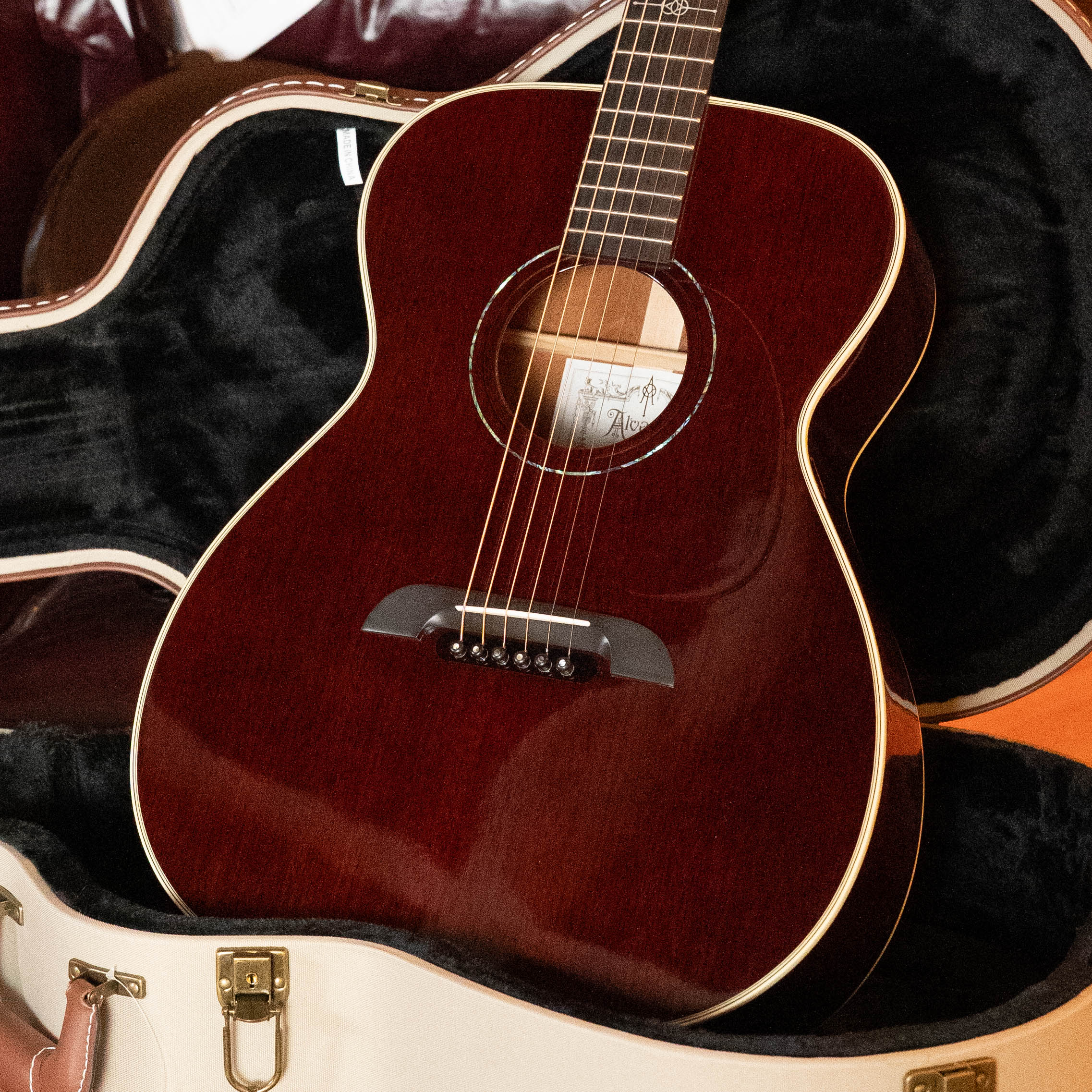 Alvarez Yairi Honduran Series FYM66HD All Vintage Honduran Mahogany OM Acoustic Guitar #7595