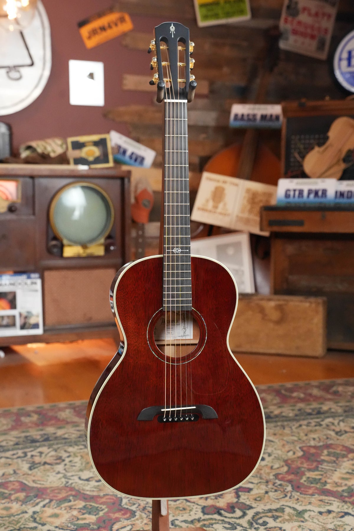 Alvarez Yairi PYM66HD All Honduran Mahogany Parlor Acoustic Guitar #6426