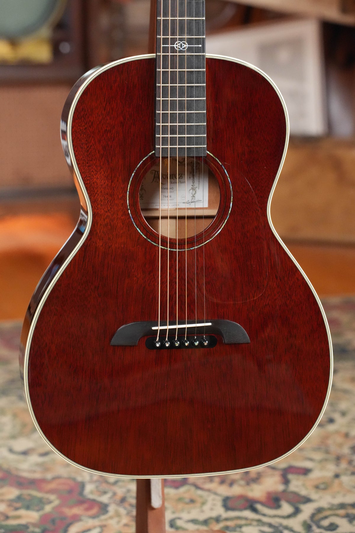 Alvarez Yairi PYM66HD All Honduran Mahogany Parlor Acoustic Guitar #6426