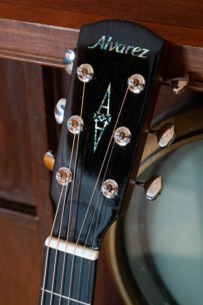 Alvarez Laureate LF70e Sitka/East Indian Rosewood Folk/OM Guitar w/LR Baggs Pickup #0871